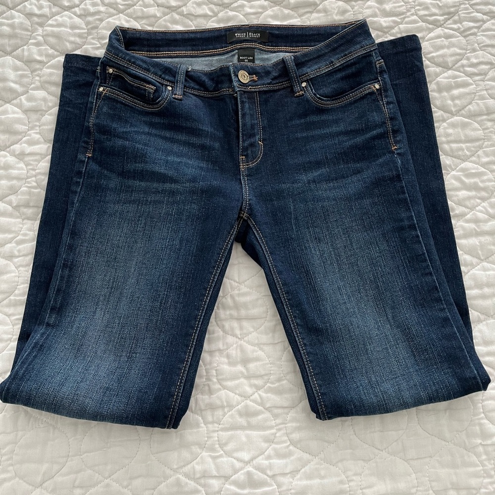 NWOT WHBM Boot Leg Short Jeans